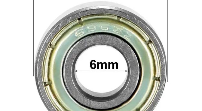696 ZZ Miniature Deep Groove Ball Bearing