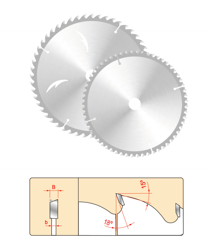 Cork saw blade
